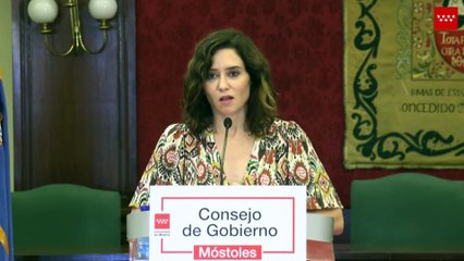Isabel Díaz Ayuso, sobre la posible vuelta de la Fórmula 1 a Madrid