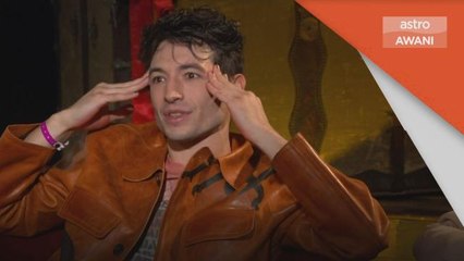 Hollywood | Ezra Miller didakwa atas kesalahan mencuri