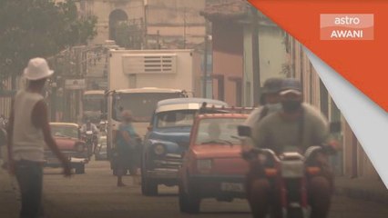 Tragedi | Tangki minyak keempat terbakar di Cuba