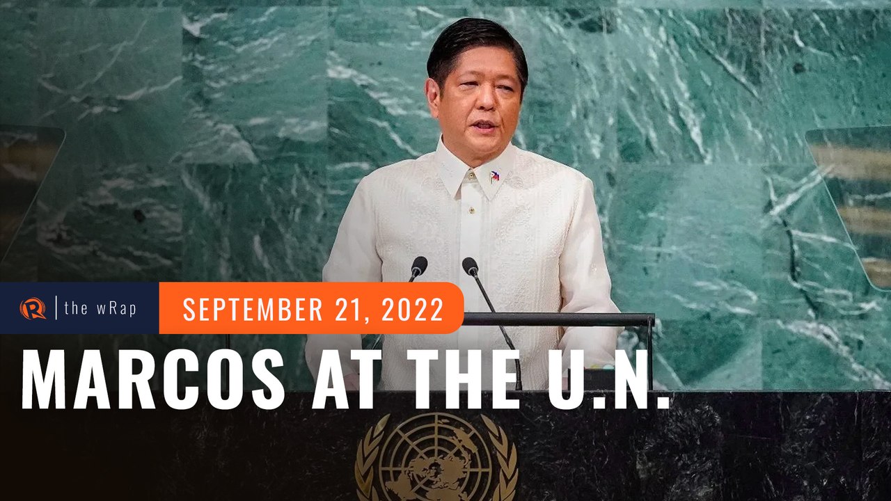 50 years after Marcos’ Martial Law declaration, son enters international stage