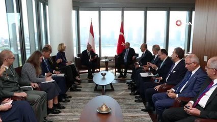 Van haber! Cumhurbaşkanı Recep Tayyip Erdoğan'ın, Avusturya Cumhurbaşkanı Alexander Van der Bellen'le görüşmesi başladı.
