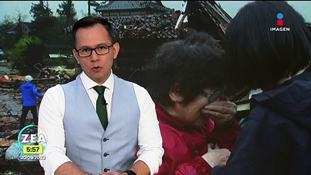 Tifón Nanmadol deja al menos dos muertos en Japón