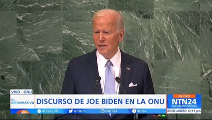 "Estamos trabajando para que ningún país pueda utilizar la economía como un arma": Joe Biden