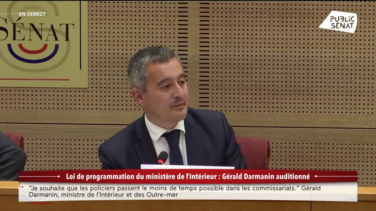 Sénat sur le projet de loi d’orientation et de programmation du ministère de l’Intérieur (LOPMI)