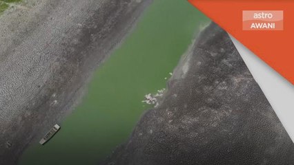 Kemarau | Sungai kedua terpanjang Eropah kekeringan