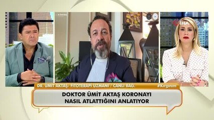 Aşı karşıtı olduğu iddia edilen doktor canlı yayında konuştu