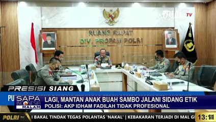 Diduga Tak Benar saat Tangani Kasus Pembunuhan Yosua, Polisi: AKP Idham Fadilah Tidak Profesional