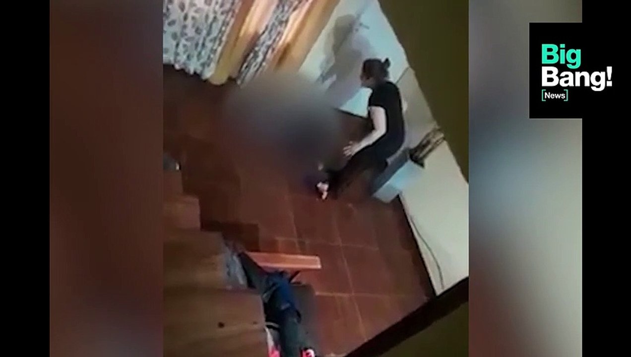 Brutal golpiza de una enfermera de Berazategui a su hijo de 10 años_ lo tiró de la escalera y lo pateó