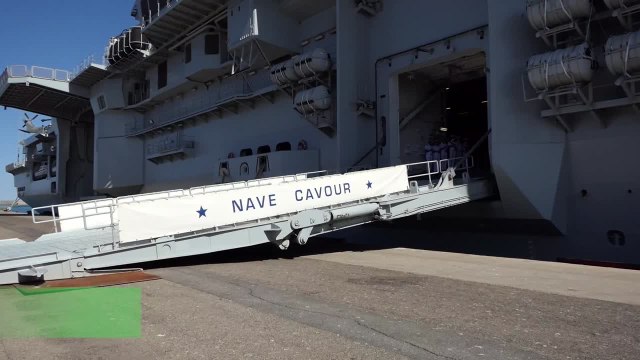 A bordo della portaerei Cavour, Credendino: Consente all'Italia di avere forza e flessibilita'