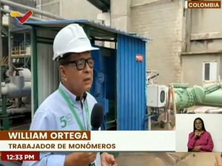 William Ortega, trabajador de Monómeros denuncia falta de mantenimiento estructural de la planta