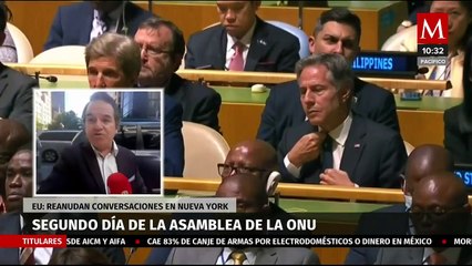 Segundo día de la asamblea de la ONU en EU