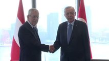 Van gündem: Cumhurbaşkanı Erdoğan, Avusturya Cumhurbaşkanı Van der Bellen ile görüştü