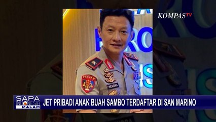 Jet Pribadi Anak Buah Sambo Terdaftar di San Marino! Timsus Polri Telusuri Pemiliknya