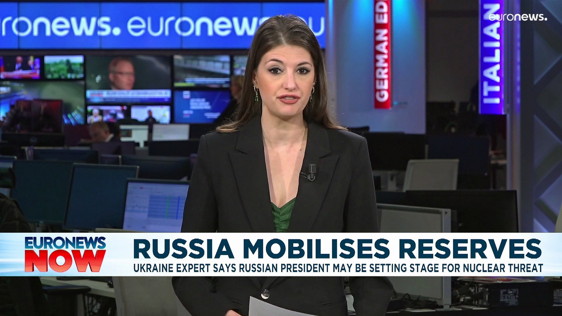 ⁣Ukraine war: Russia's mobilisation, referenda criticised and Pope slams Ukrainians' suffer