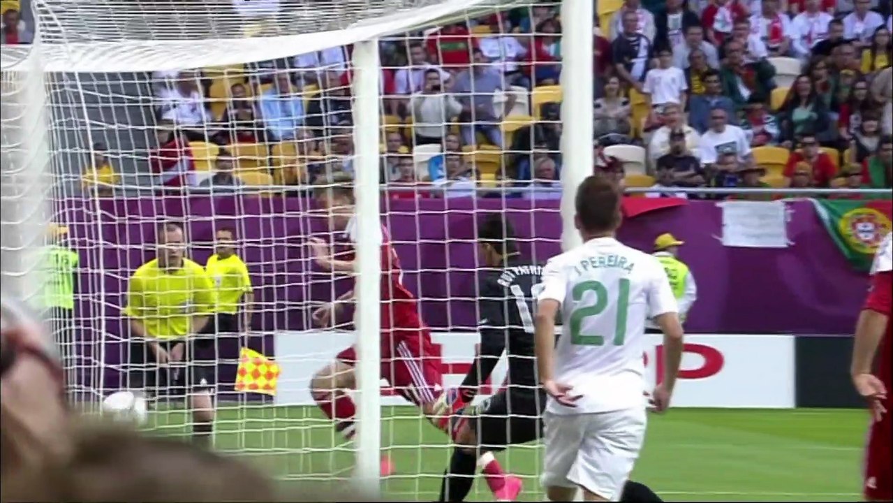 Danska 2:3 Portugal Euro 2012