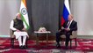PM Modi's remarks during bilateral meeting with President Putin Of Russia..!