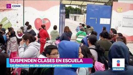 Suspenden clases en escuela de Iztapalapa por presuntos daños tras el sismo
