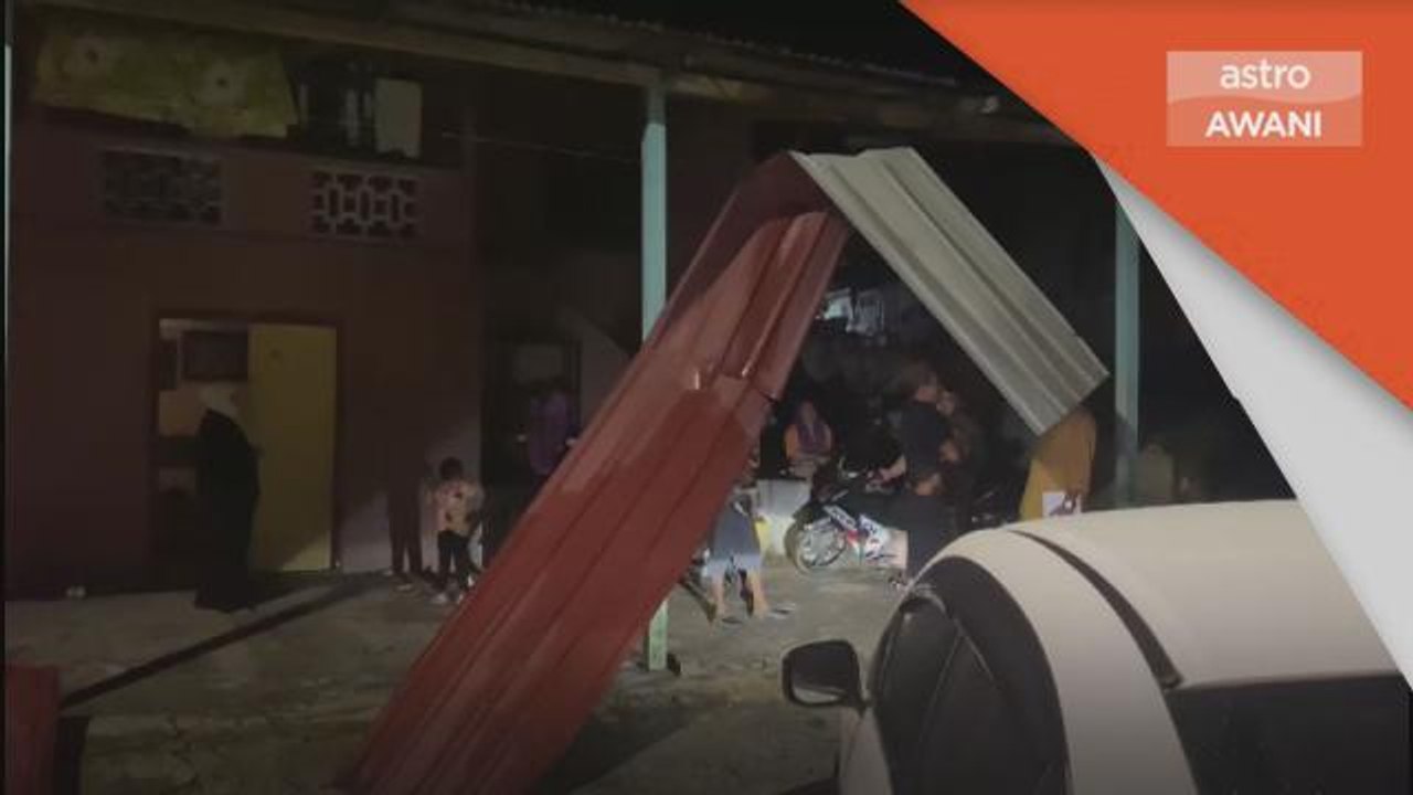 Ribut | 21 kediaman di Felda Neram dan Felda Cheneh rosak