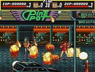Streets of Rage online multiplayer - megadrive