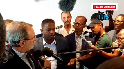 Visite JF Carenco Guadeloupe 21 sept 22