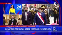 Congreso: Comisión de Constitución debate PL para reducir votos de una vacancia presidencial