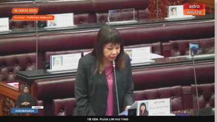 Dewan Negara bahas usul isu LCS petang ini