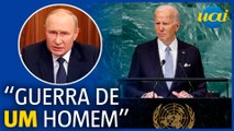 ONU: Biden faz discurso duro contra Putin e Rússia