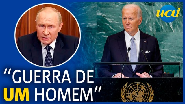 ONU: Biden faz discurso duro contra Putin e Rússia