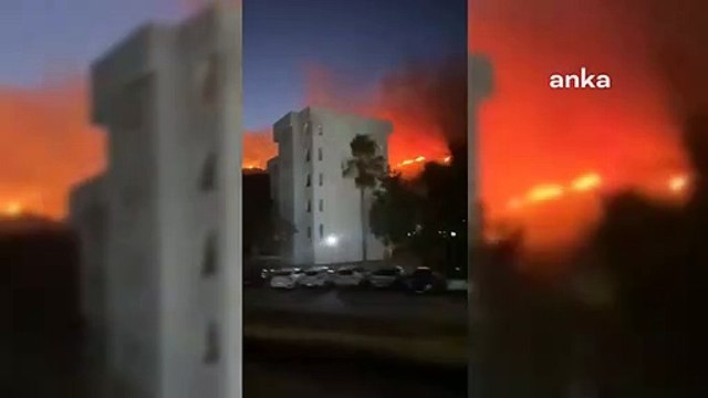 Marmaris Kent Konseyi'nden Yangın Açıklaması: Aksaz Lojmanları Tahliye Edilmeye Başlandı