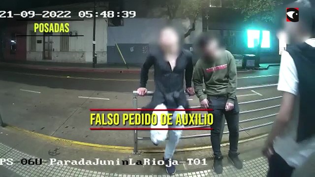 Arrestaron a dos jóvenes alcoholizados que falsamente solicitaban ayuda a través del tótem de seguridad