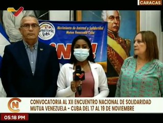 Realizan convocatoria para el XII Encuentro Nacional de Solidaridad Mutua Venezuela - Cuba