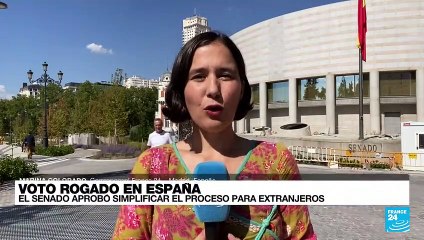 Informe desde Madrid: Senado español aprobó simplificar el voto en el extranjero