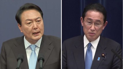 신경전 끝에 만난 한일 정상..."관계 개선 공감대 / YTN