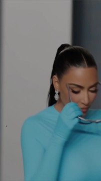 Kim Kardashian Paired the Sleekest Leotard With the Tallest Thigh High Boots