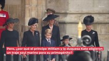 No vistió negro: la razón detrás de la vestimenta azul del príncipe George en el funeral de la reina Isabel II