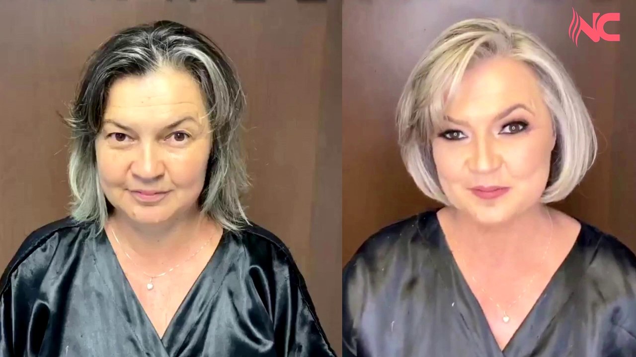Mega cambiamento nel look della modella con un bellissimo taglio di capelli corto