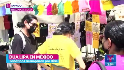 Dua Lipa en México: Fans acampan durante días afuera del Foro Sol