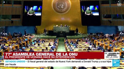 Volodímir Zelenski: "Se ha cometido un crimen contra Ucrania y exigimos un castigo justo"