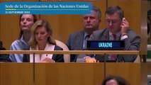 Discurso de Volodímir Zelenski ante la ONU