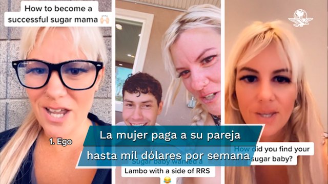 Tiktoker sugar mommy explica cómo es mantener los lujos de su novio menor