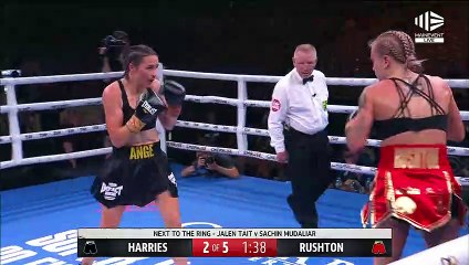 Angel Rushton vs Ange Harries (15-09-2022) Full Fight