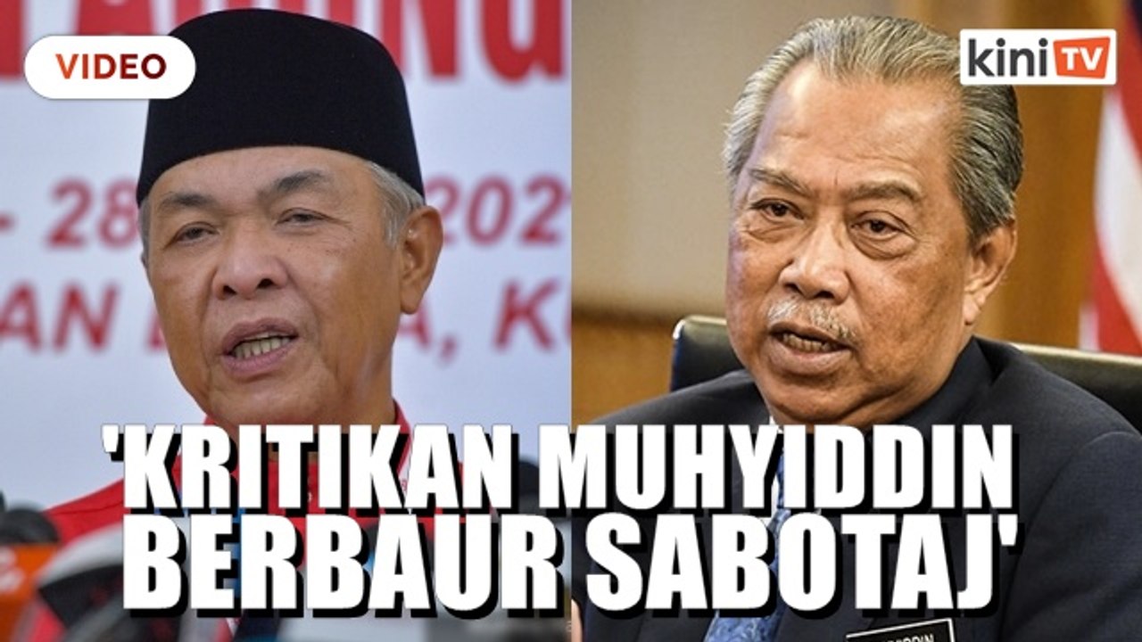Kritikan Muhyiddin pada PM bukti negara tak stabil, kata Zahid