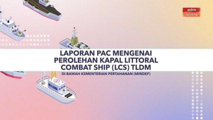 [INFOGRAFIK] Laporan PAC mengenai perolehan kapal Littoral Combat Ship (LCS) TLDM di bawah Kementerian Pertahanan (MINDEF)