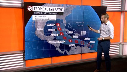 Tropical system could pose a serious threat to the Gulf Coast