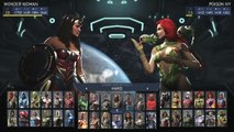 Wonder Woman vs Poison Ivy (Hardest AI) - Injustice 2