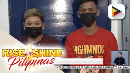 Dalawang suspects, huli matapos gumamit ng nakaw na motorsiklo