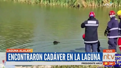 Encontraron cadáver en la laguna Alalay