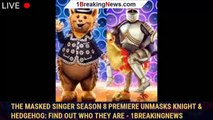 The Masked Singer Season 8 Premiere Unmasks Knight & Hedgehog: Find Out Who They Are - 1breakingnews
