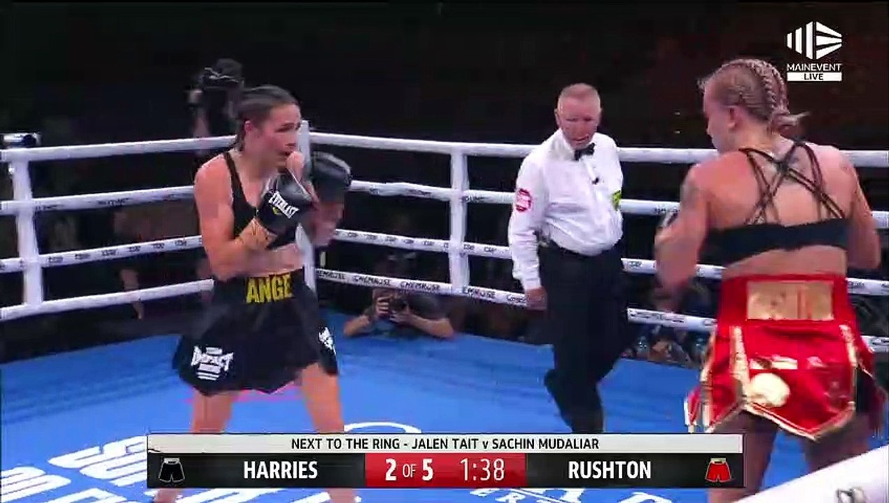 Angel Rushton vs Ange Harries (15-09-2022) Full Fight