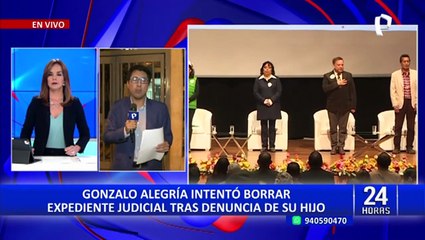 Gonzalo Alegría: Documento revela que el hoy candidato intentó borrar expediente judicial